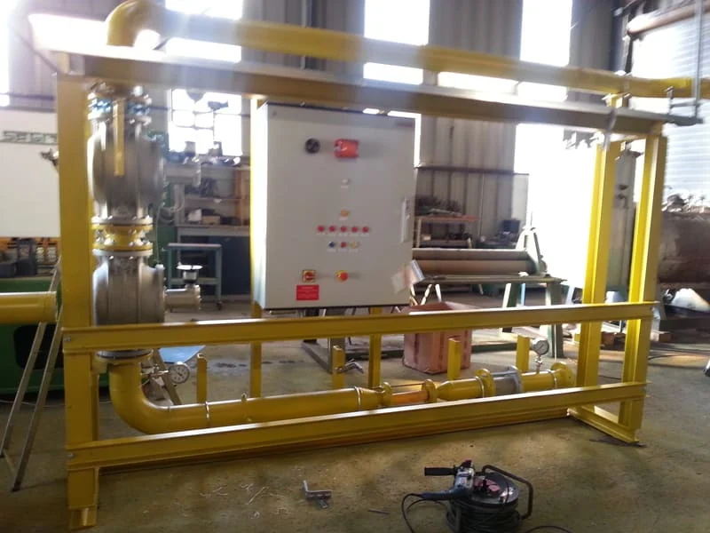 installation gaz secar chaudière