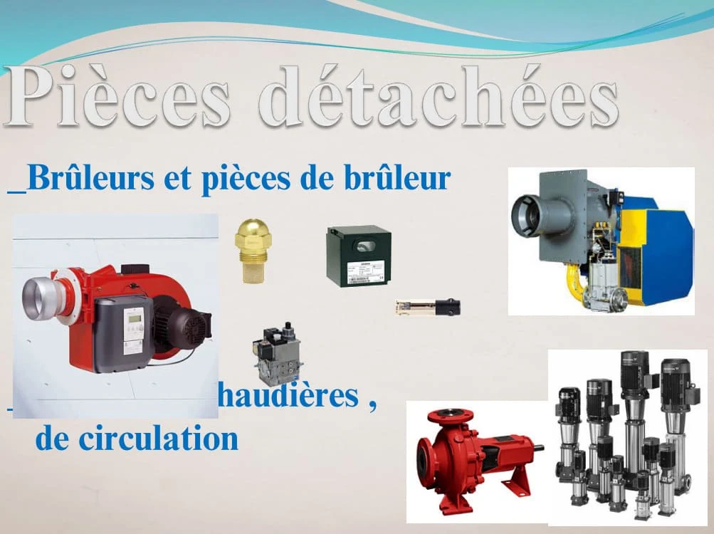 pièces chaudière vapeur SECAR-CHAUDIERES