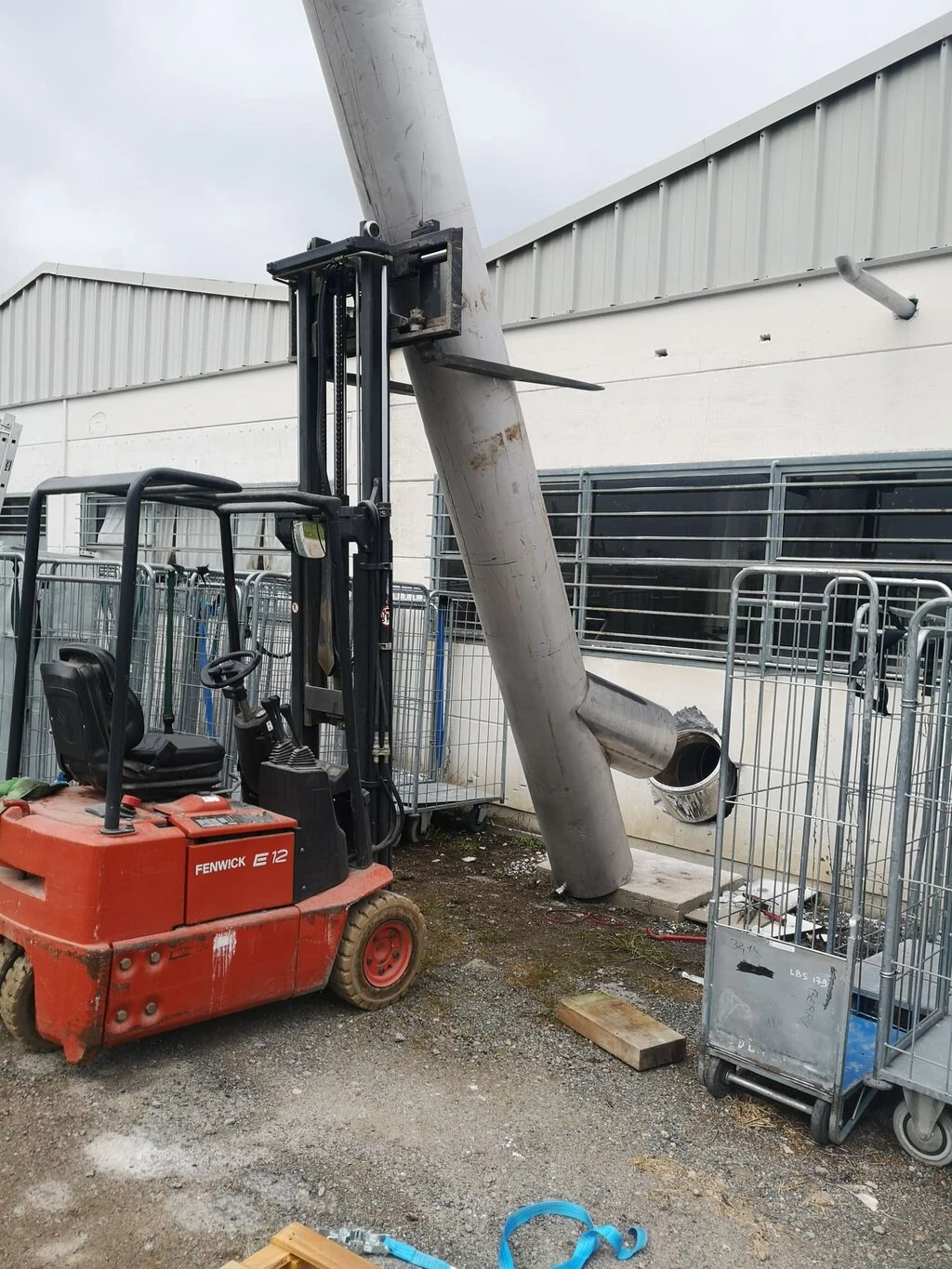 fabrication et pose cheminée 1 SECAR-CHAUDIERES